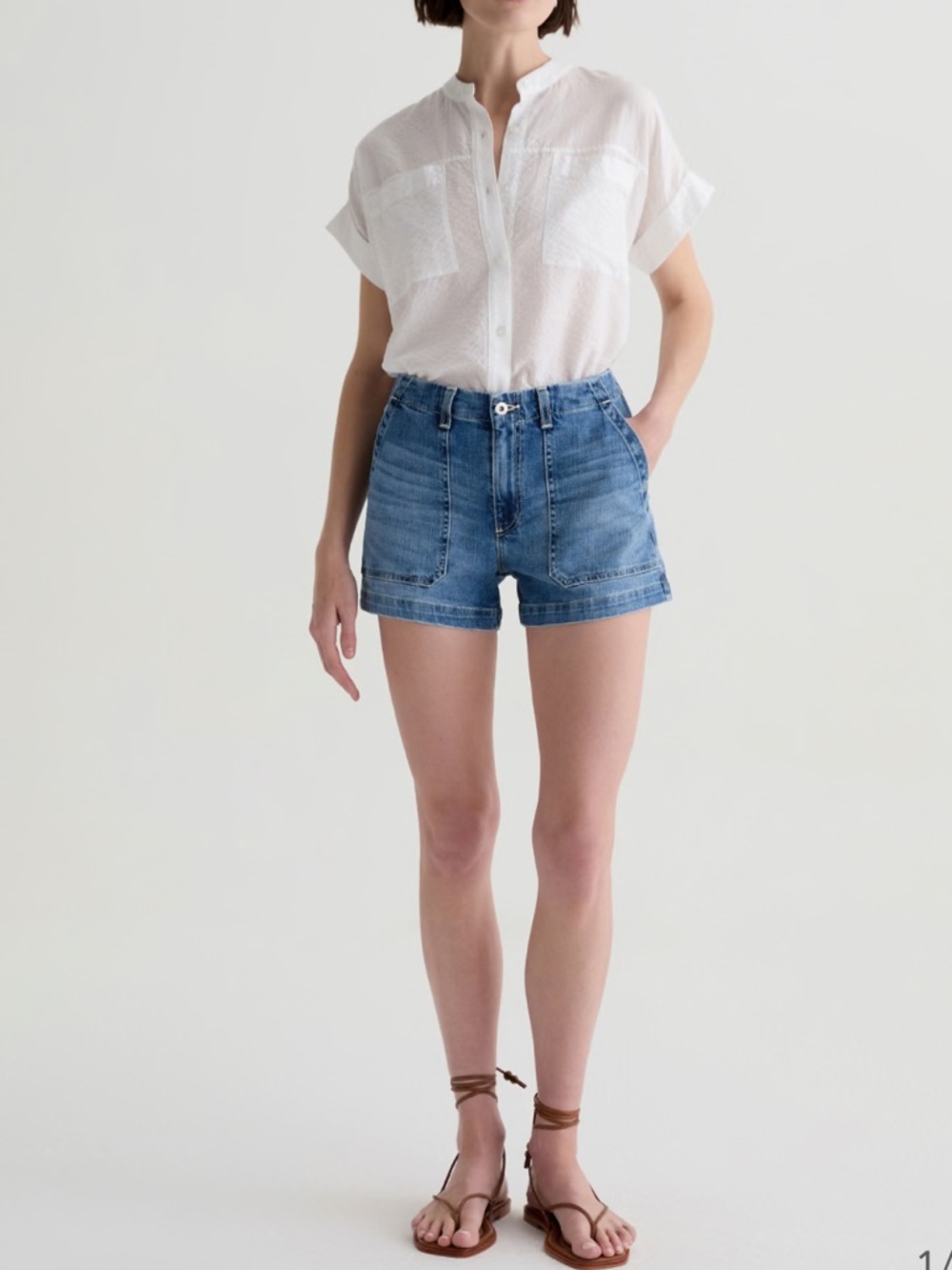 AG Analeigh High-Rise Shorts